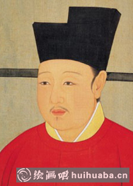 宋徽宗趙佶畫像