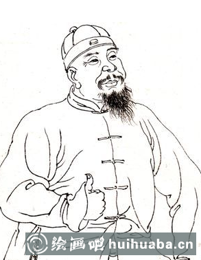 鄭旼山水畫作品