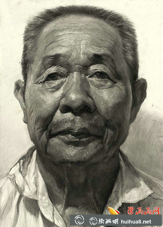劉斌素描頭像2