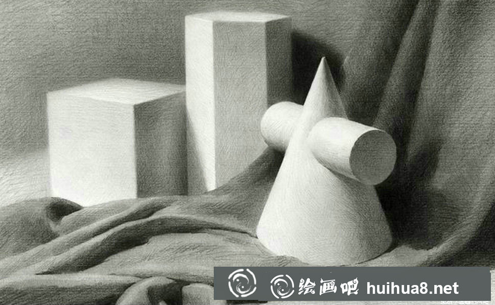 正方體幾何體素描