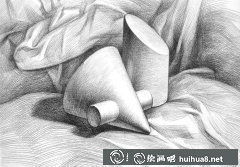 素描石膏幾何體教學(xué)圖片系列二
