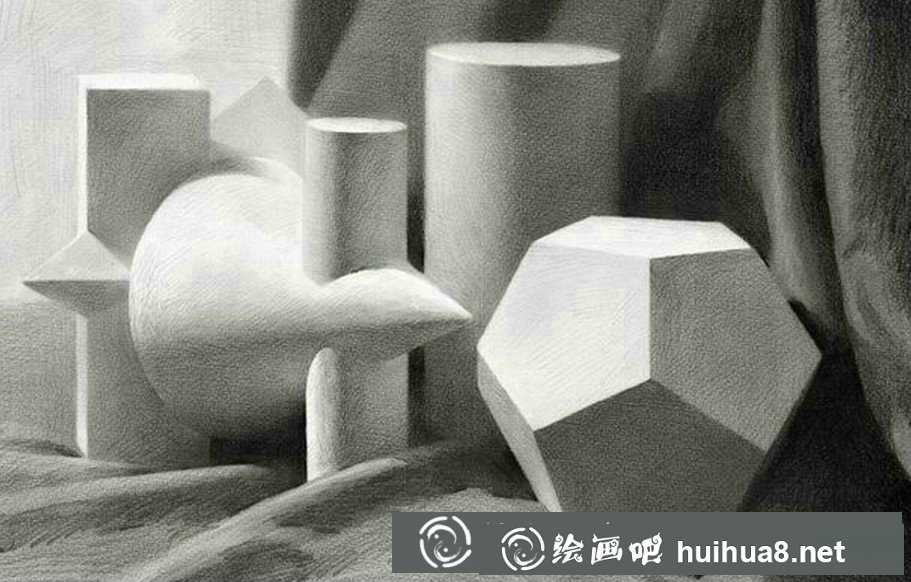 圓柱體素描