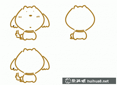 小狗簡(jiǎn)筆畫(huà)教程步驟圖解