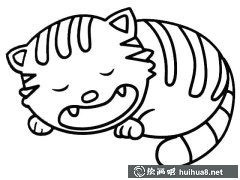 小貓簡筆畫教程 小花貓繪制方法