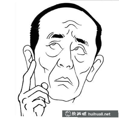 張藝謀簡(jiǎn)筆畫圖片2張(2)
