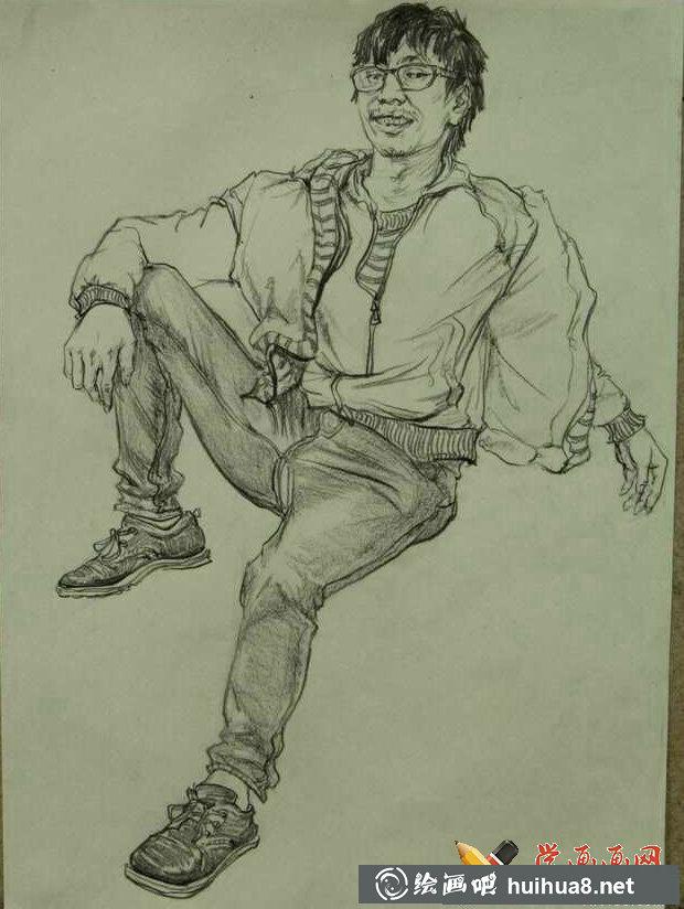 速寫人物圖片作品(2)