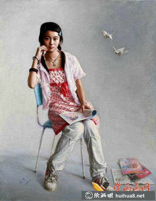 安靜油畫(huà)人物作品欣賞(1)