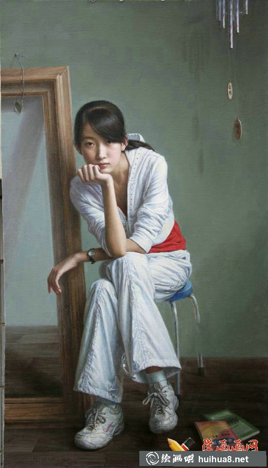 安靜油畫(huà)人物作品欣賞(4)