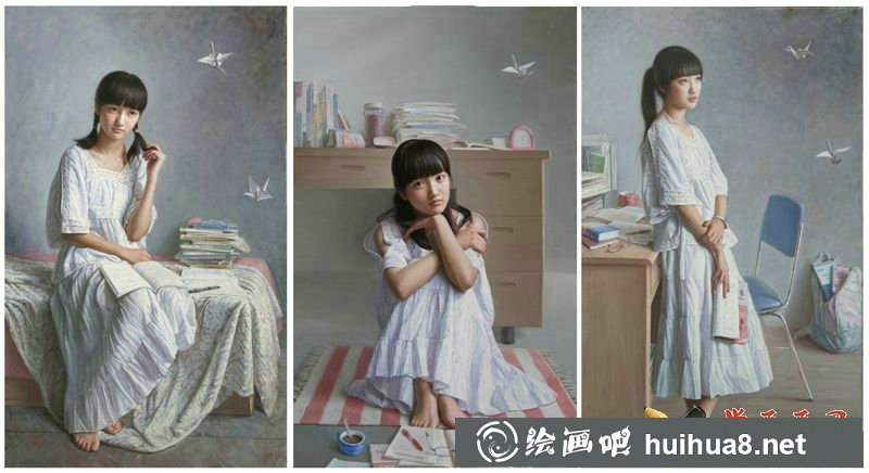 安靜油畫(huà)人物作品欣賞(10)