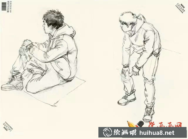 中國美院優(yōu)秀速寫作品(1)