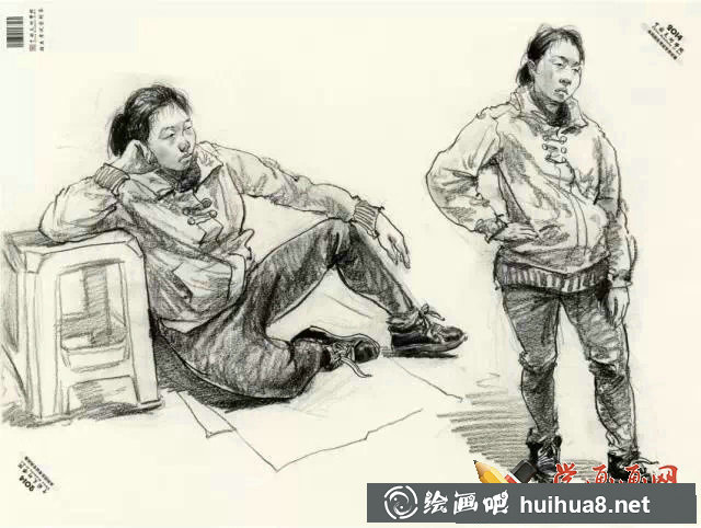 中國美院優(yōu)秀速寫作品(2)