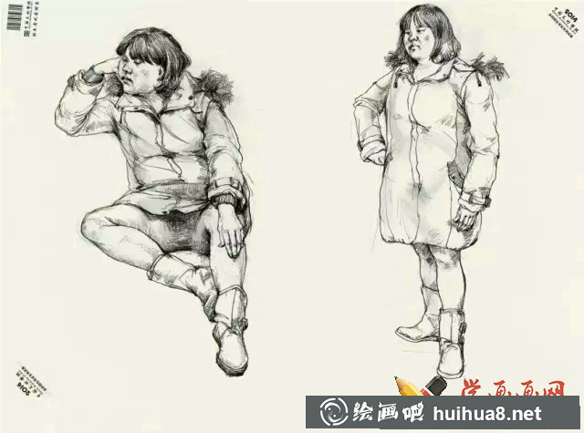 中國美院優(yōu)秀速寫作品(4)