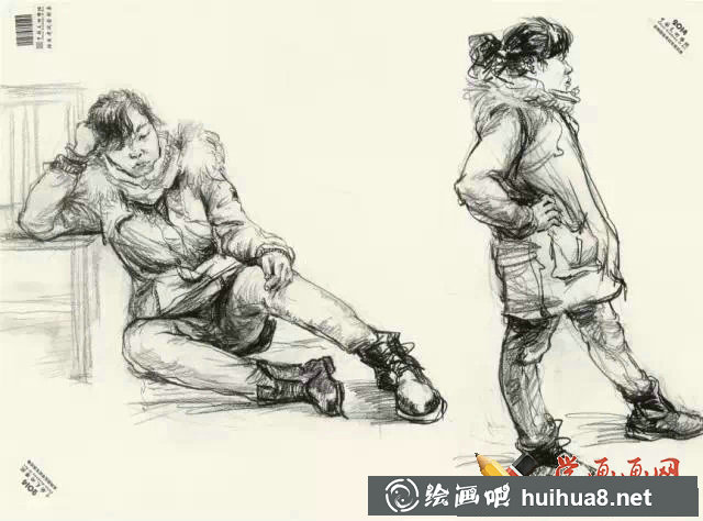 中國美院優(yōu)秀速寫作品(3)