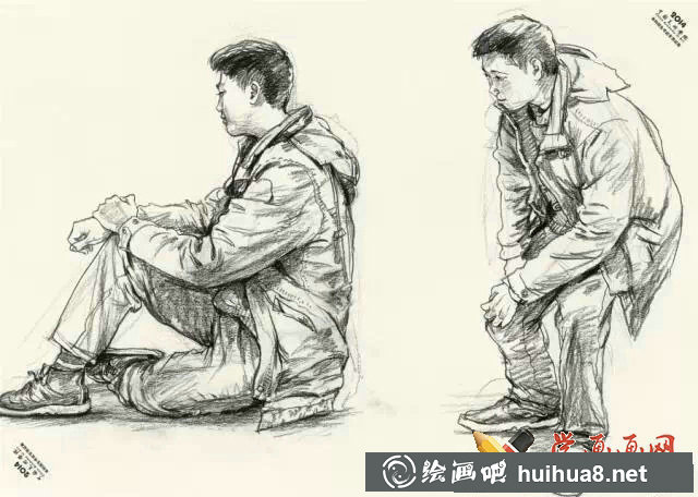 中國美院優(yōu)秀速寫作品(7)