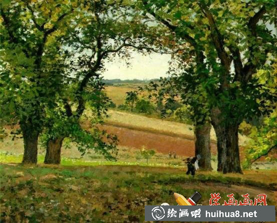 印象派大師卡米耶.畢沙羅（Camille Pissarro）油畫作品片欣賞(4)