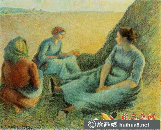 印象派大師卡米耶.畢沙羅（Camille Pissarro）油畫作品片欣賞(5)
