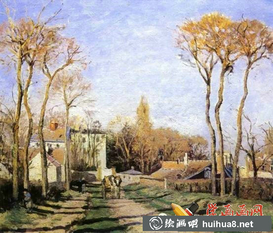 印象派大師卡米耶.畢沙羅（Camille Pissarro）油畫作品片欣賞(7)