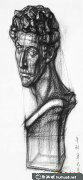 8幅高考素描石膏像佳作賞《小衛(wèi)》
