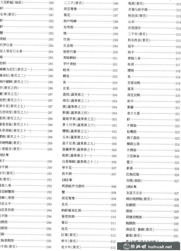 齊白石繪畫作品圖錄（下卷）在線觀看_齊白石的畫大全(6)