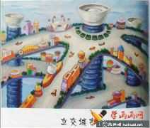 兒童創(chuàng)意立交城市科幻奇觀