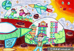 科幻兒童繪太空家園