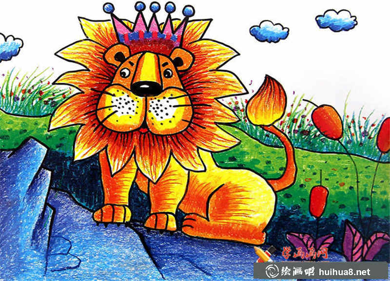 兒童油畫棒獅子王(1)