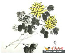 兒童國畫展現(xiàn)《秋菊之韻》