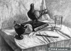 中央美院附中靜物素描作品賞析
