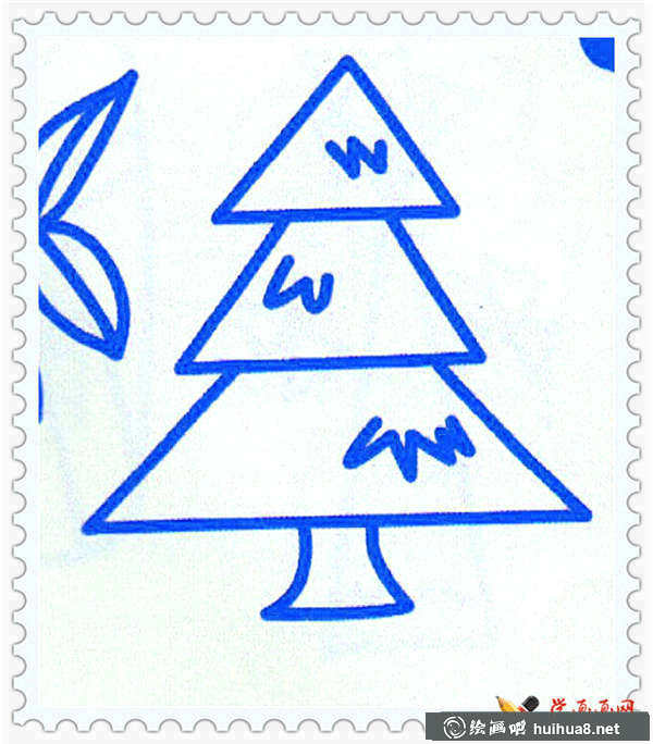 大樹(shù)簡(jiǎn)筆畫(huà)圖片(4)