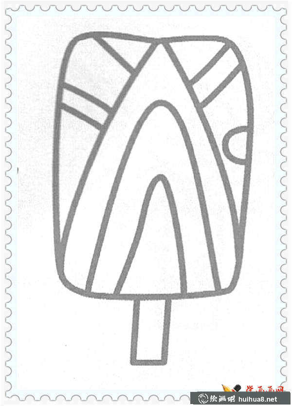 大樹(shù)簡(jiǎn)筆畫(huà)圖片(9)