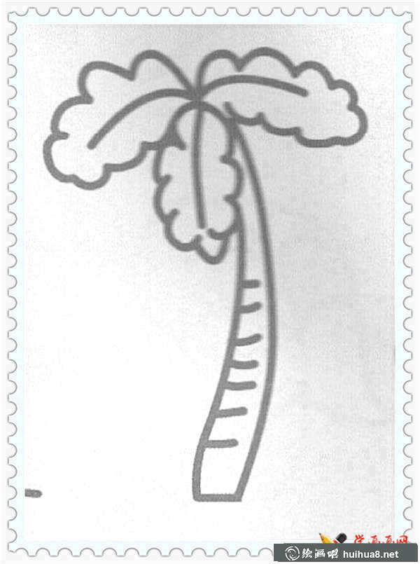 大樹(shù)簡(jiǎn)筆畫(huà)圖片(21)