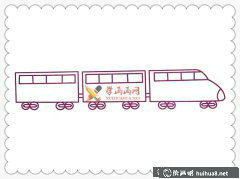 火車穿梭現(xiàn)代城