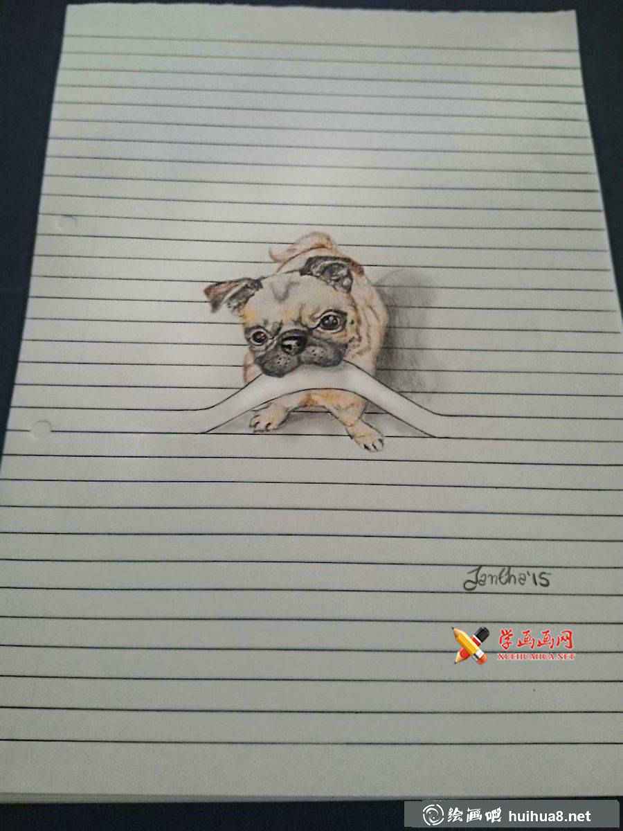 彩鉛畫小動物(4)