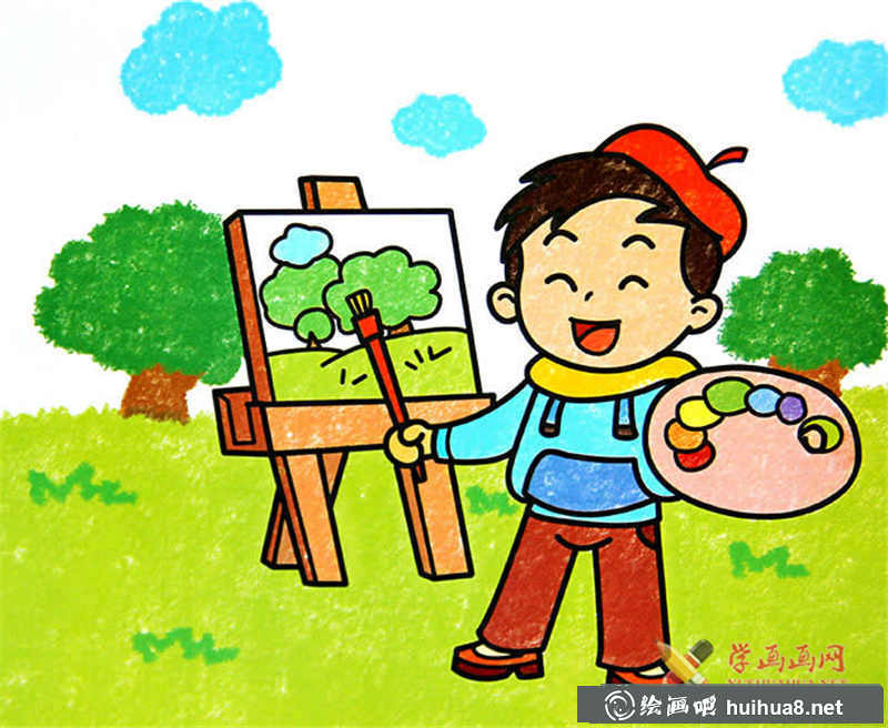 兒童畫(huà)小畫(huà)家