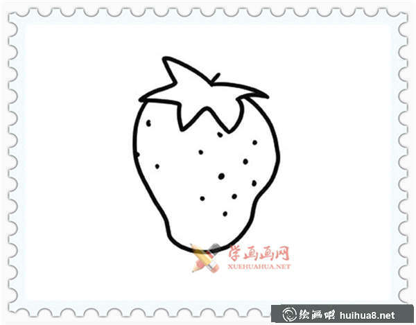 草莓簡筆畫圖片大全(10)