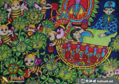 中學(xué)生科幻畫作《奇色花圃血液提取》獲獎(jiǎng)