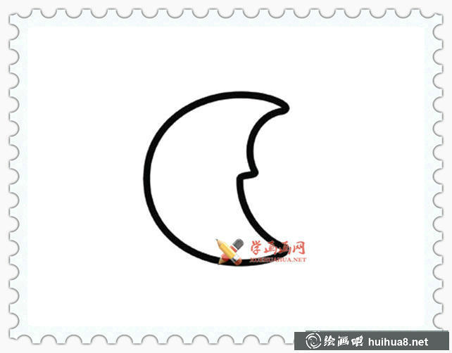 兒童學(xué)畫畫_月亮的畫法大全(7)