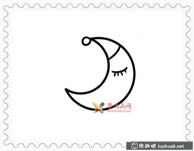 兒童學(xué)畫畫_月亮的畫法大全(5)