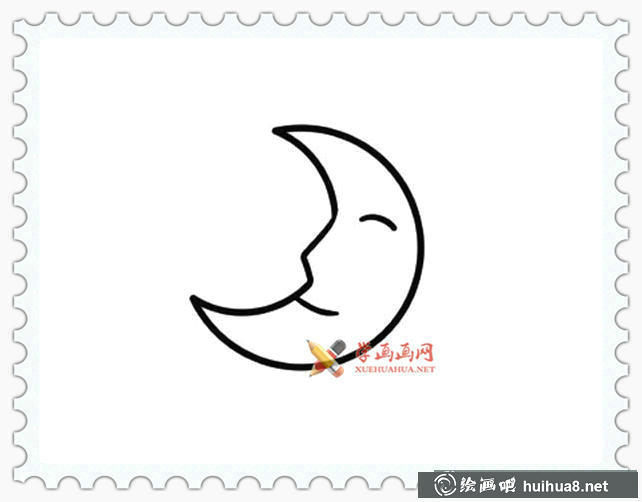 兒童學(xué)畫畫_月亮的畫法大全(10)
