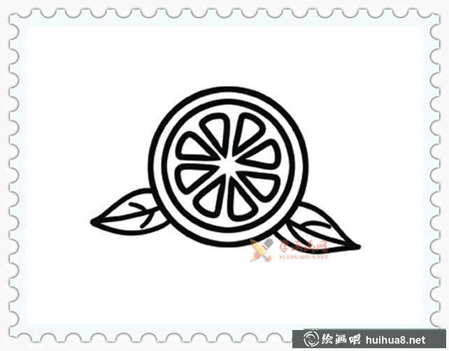 檸檬簡筆畫圖片(10)