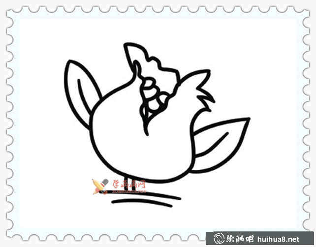 石榴簡筆畫圖片(12)