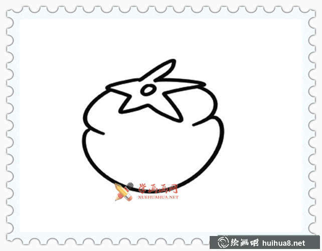 柿子簡筆畫大全(1)