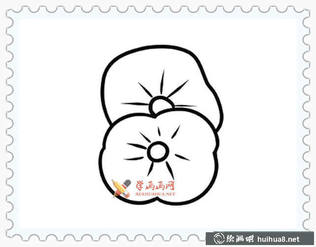 柿子簡筆畫大全(4)