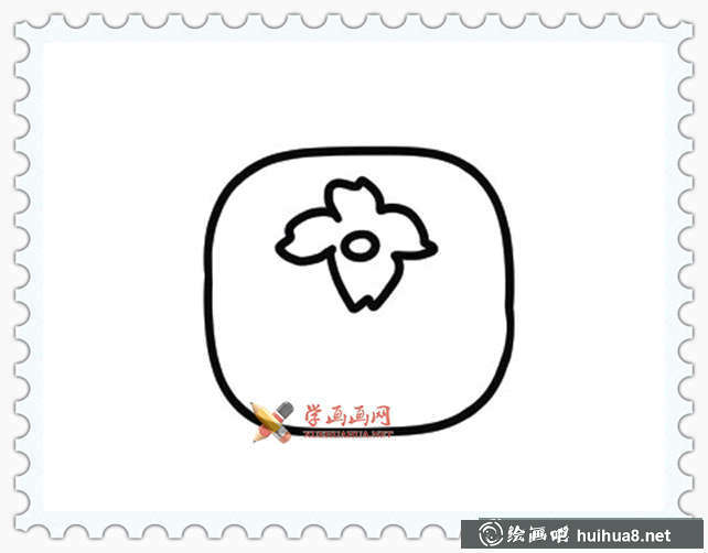 柿子簡筆畫大全(2)
