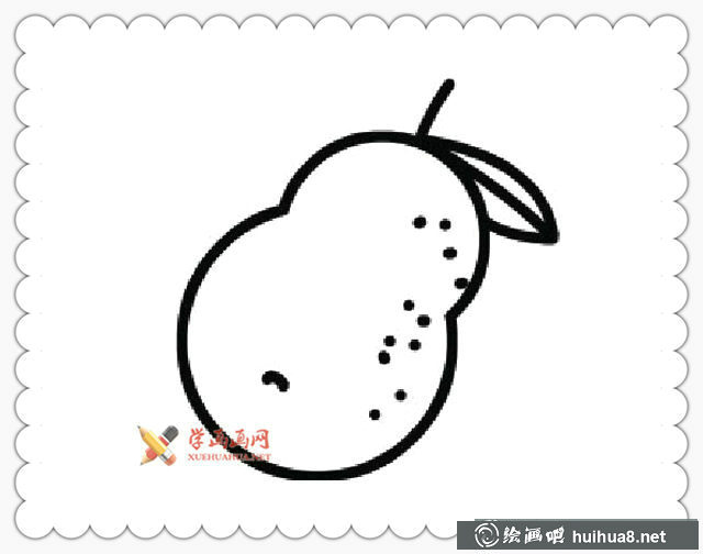 梨的簡筆畫圖片(1)