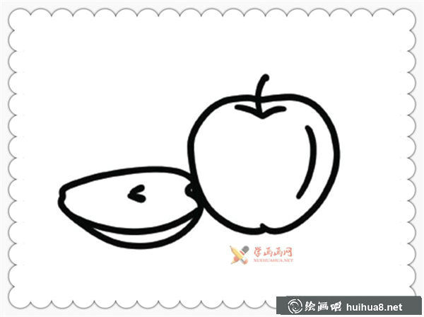 蘋果簡(jiǎn)筆畫圖片大全(4)