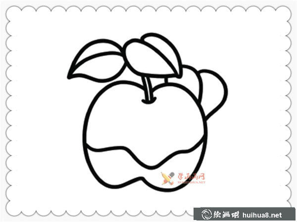 蘋果簡(jiǎn)筆畫圖片大全(2)