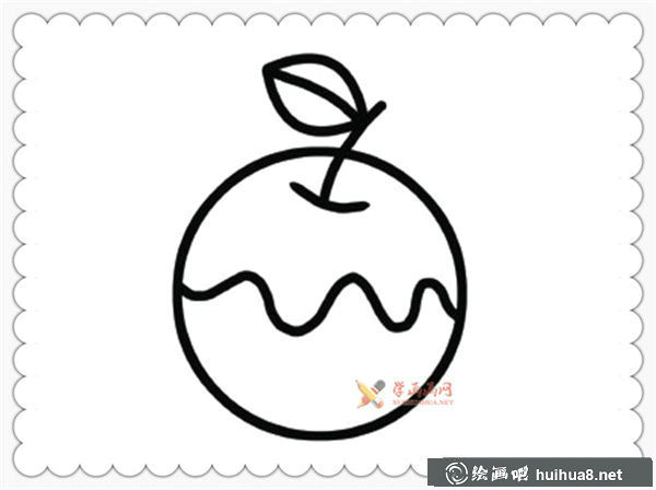 蘋果簡(jiǎn)筆畫圖片大全(1)