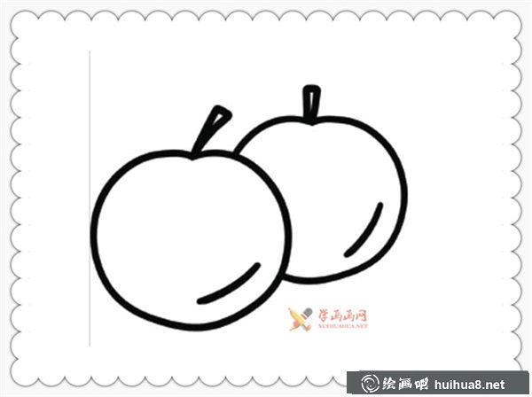 蘋果簡(jiǎn)筆畫圖片大全(8)