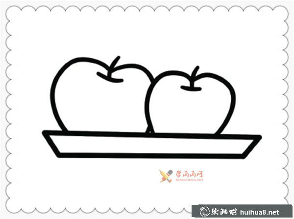 蘋果簡(jiǎn)筆畫圖片大全(7)